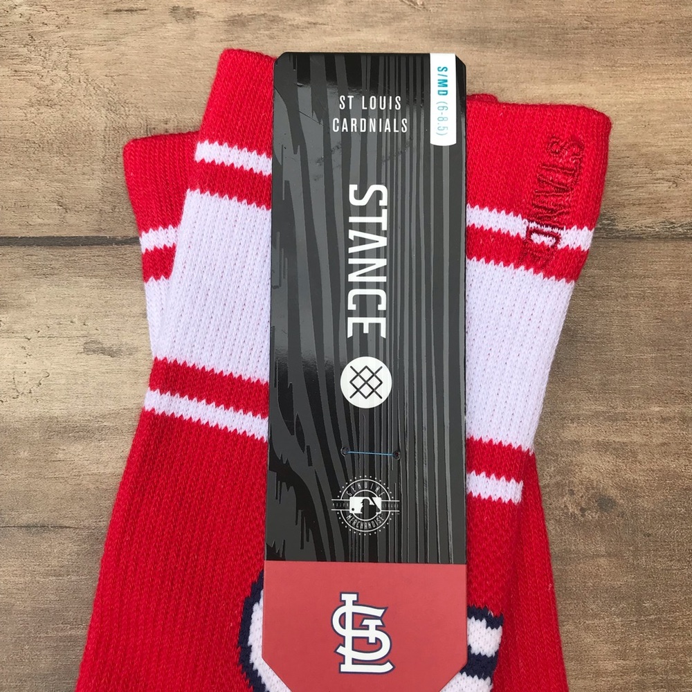 Stance MLB Saint Louis Cardinals Crew Socks - Picture 14 of 16